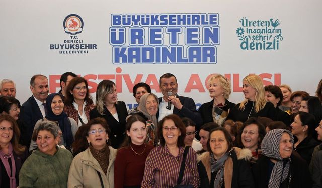 Denizli Üreten Kadınlar Festivali kapılarını açtı