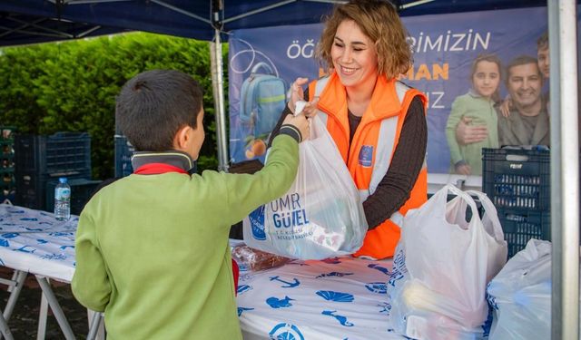 Kuşadası'ndan çocuklara beslenme destek