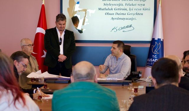 Kuşadasıspor'dan Kuşadası Belediye Başkanı Ömer Günel'e ziyaret