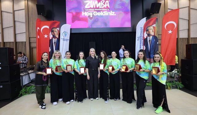 Merkezefendi'de dans ve spor tutkunları bir araya geldi