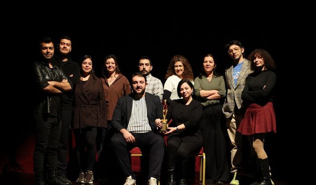 Sahneye dökülen emek, uluslararası ödülle karşılık buldu...