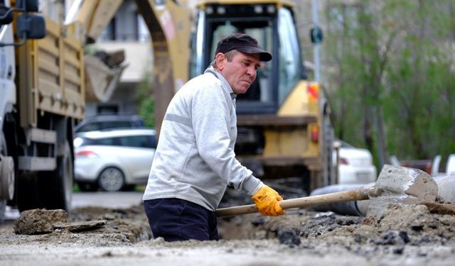 Altyapının ardından üstyapı çalışmaları başladı