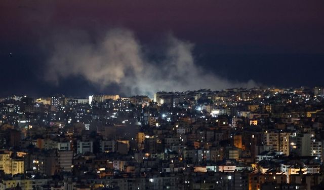 İsrail, Beyrut'un Dahiye bölgesini bombaladı