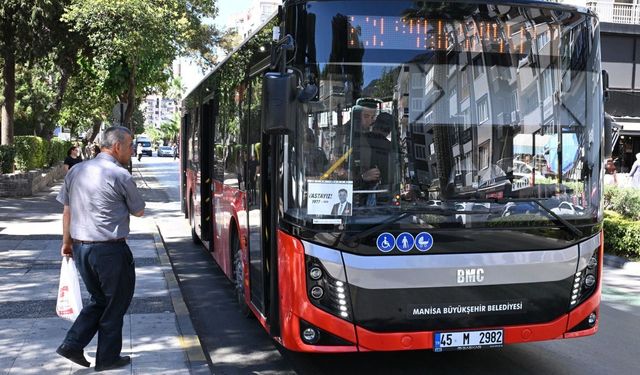 Manisa Büyükşehir bayramda 175 bin kişiyi ücretsiz taşıdı