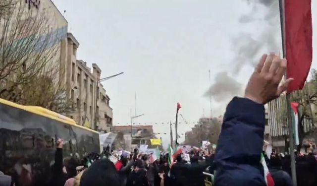 Tahran'da Kudüs mitinginde patlamalar: Gerilim yükseliyor