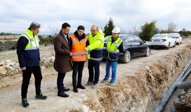 Uzunpınar'da modern içme suyu yatırımı hızla yükseliyor