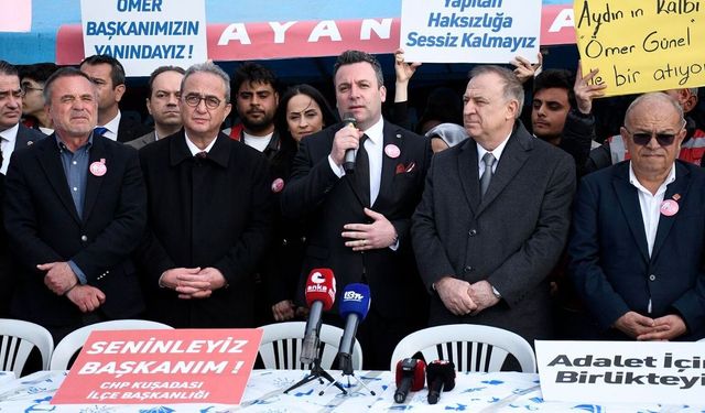 Vekil başkandan net mesaj 'Kuşadası'nın seçilmiş belediye başkanı Ömer Günel'dir'