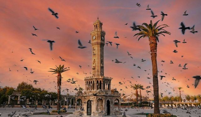 15 Nisan İzmir'de bahar havası sürüyor