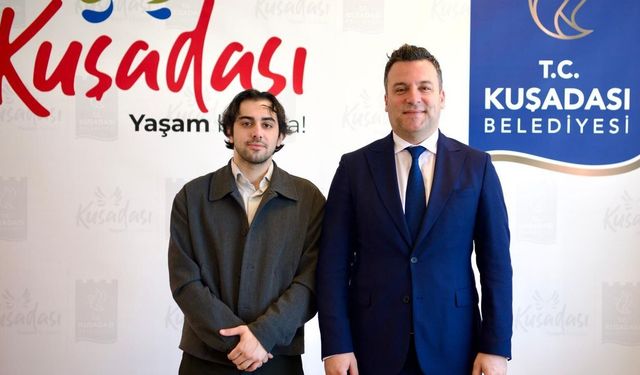 Almanya CHP Gençlik Kolları'ndan Kuşadası Belediyesi'ne ziyaret