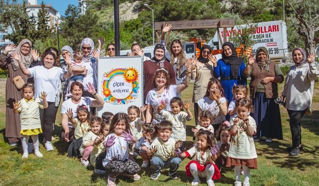ANNE-BABA-ÇOCUK Merkezi'nde bahar etkinliği