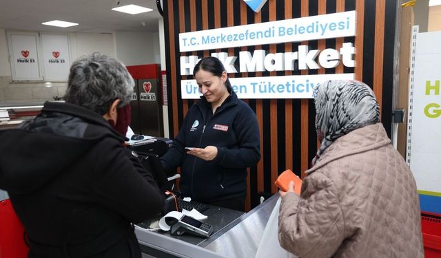 Merkezefendi Halk Market'in 3. şubesi açılıyor