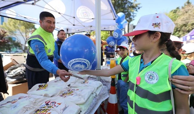 Büyükşehir'den trafik bilinci oluşturan etkinlik