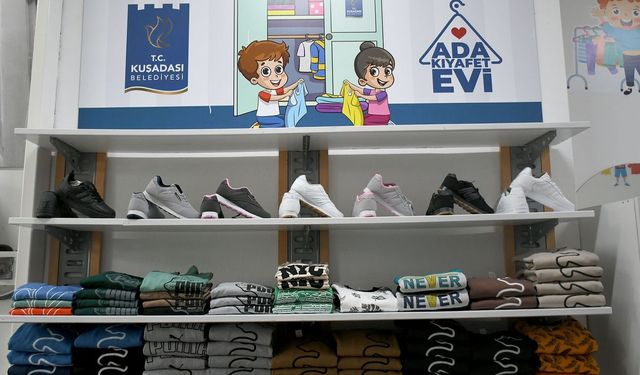 Hayırseverlerle çocuklar arasındaki köprü: Ada Kıyafet Evi