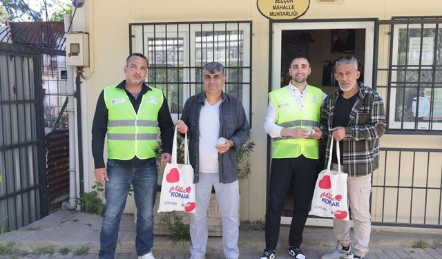 Konak'tan su tasarrufu hamlesi