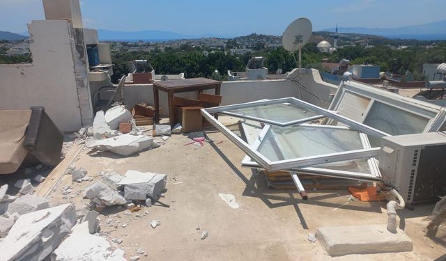 Bodrum Belediyesi'nden kaçak yapılarla mücadele