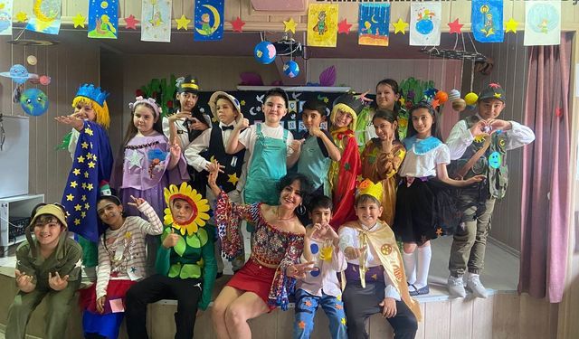 Minik yüreklerden büyük mesajlar