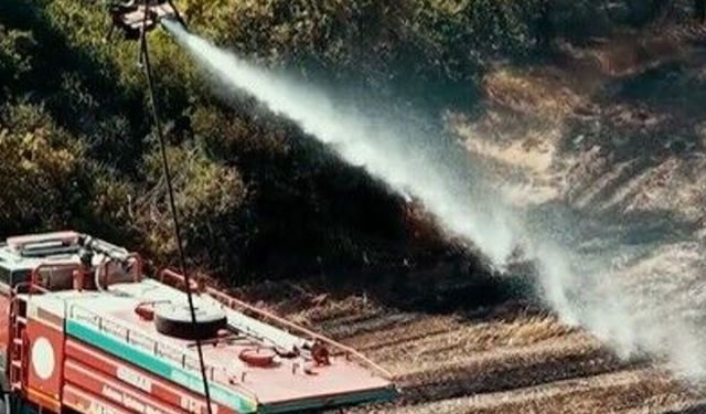 Yangında yenilikçi dron sistemi