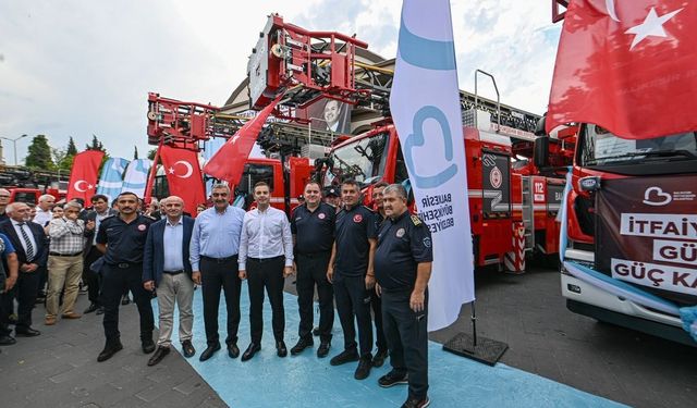 Balıkesir İtfaiyesi yeni araçlarla gücüne güç kattı