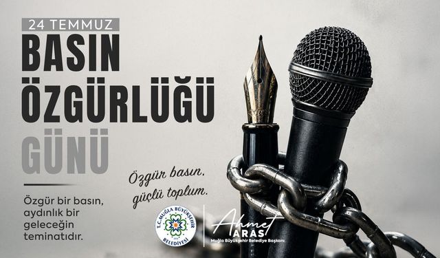 Başkan Aras'tan basın özgürlüğü için mesaj