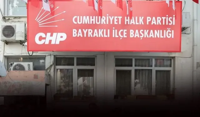 CHP Bayraklı İlçe Başkanı'ndan ayrılık kararı
