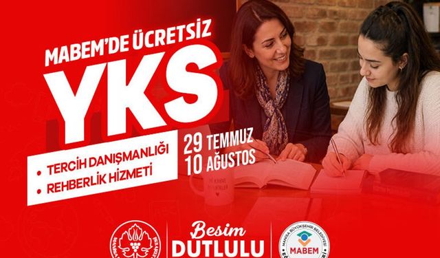 MABEM'de YKS tercih danışmanlığı başlıyor