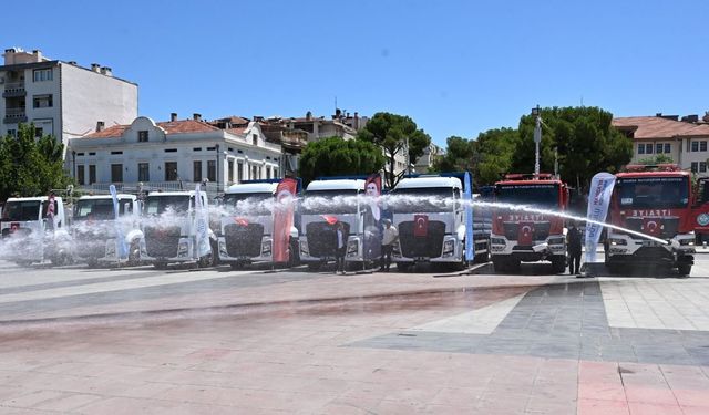Manisa'nın araç filosuna 350 Milyon TL'lik Güç Takviyesi