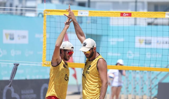 Plaj voleybolu dünya turu Balıkesir etabı sona erdi