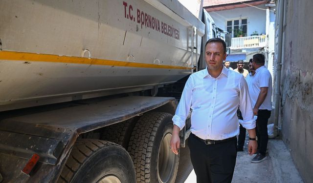 Başkan Eşki Çamdibi'nde sözünü tutuyor