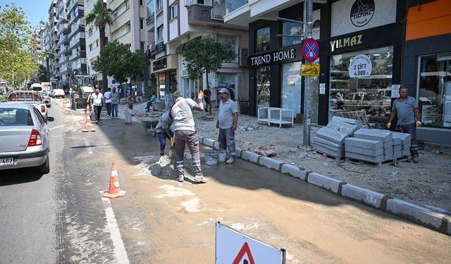 Bornova'da İkinci etap çalışmaları hızlı başladı