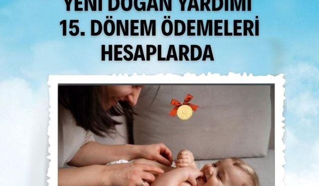 Denizli Büyükşehir'in yeni doğan desteği sürüyor