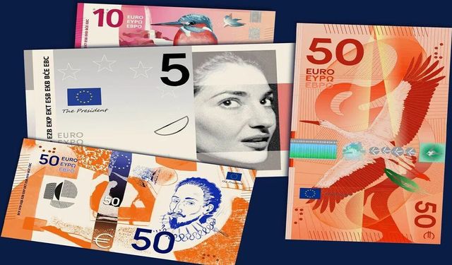 Euro banknotlarında yeni dönem başlıyor