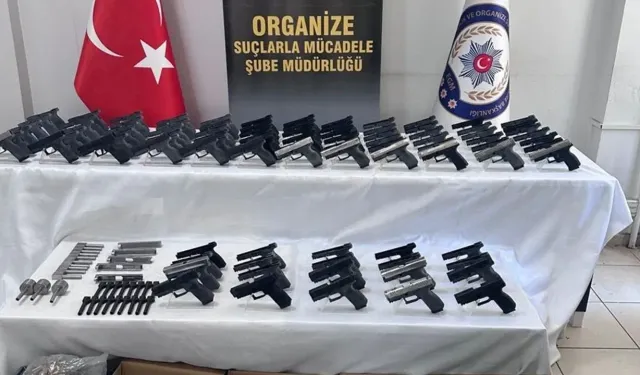 İzmir ve Manisa'da silah operasyonu