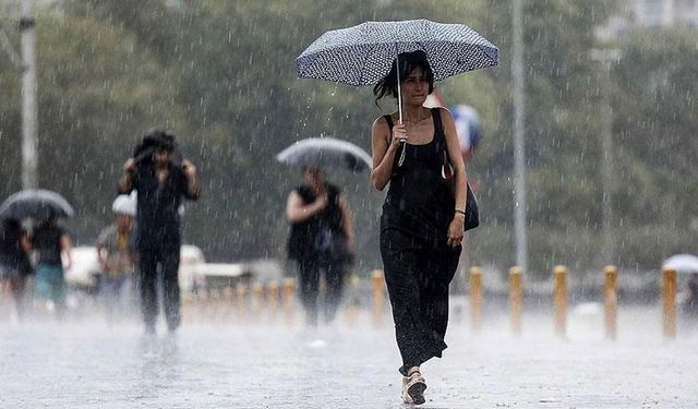 Meteoroloji'den 30 Ağustos uyarısı: Sağanak geliyor