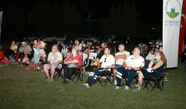 Osmangazi'de yıldızların altında gözlem dolu gece