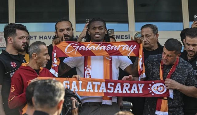 Rafael Leao, Galatasaray için İstanbul'da