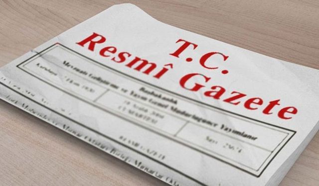 Resmi Gazete'de üst düzey atamalar