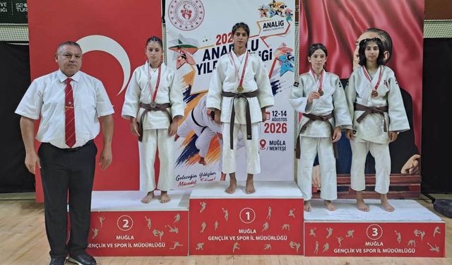 Yunusemreli judocular Muğla'da üç madalyayla döndü