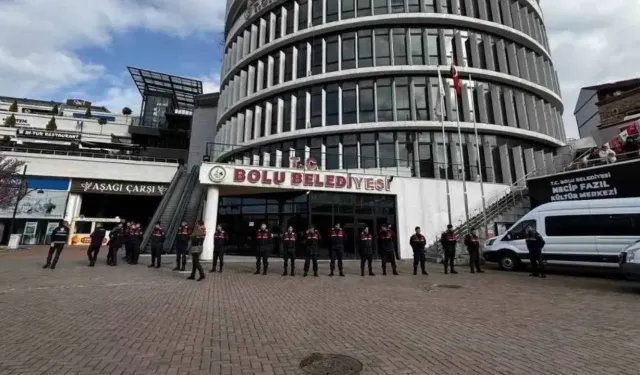 Bolu Belediyesi'ne operasyon..!