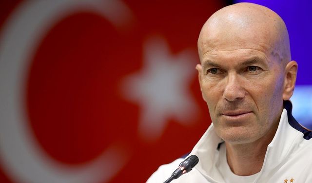 Zidane: Türkiye'de oynamak hiç kolay değil
