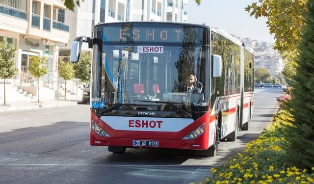 ESHOT duyurdu : 2 hat durağı hizmet dışı