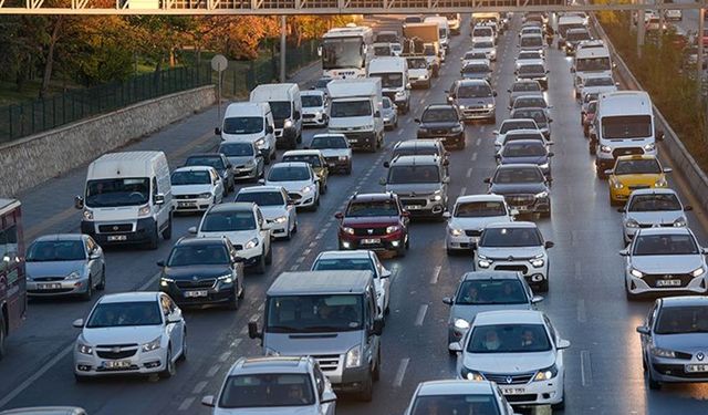 Eylül'de 161 bin 27 adet taşıtın trafiğe kaydı yapıldı
