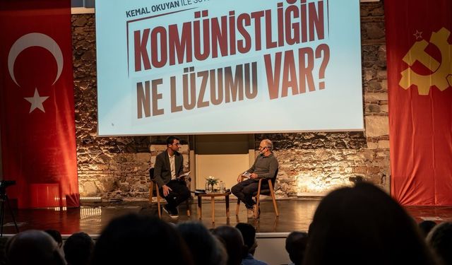 Gazeteci Terkoğlu ile TKP'li Okuyan, İzmirlilerle buluştu