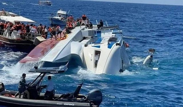 Girne'de batan gemi soruşturmasında 9 kişinin gözaltı süresi uzatıldı