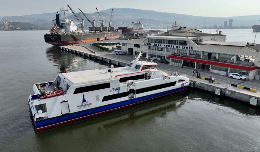 2 Mayıs Cuma İzmir İZDENİZ Vapur saatleri ve iskele bilgileri
