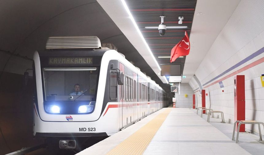2 Mayıs Cuma İzmir Metro sefer saatleri açıklandı