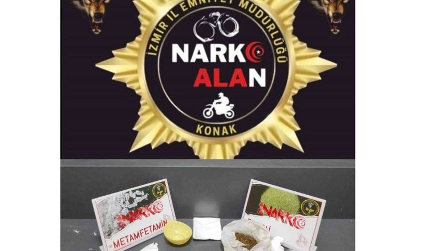 Konak’ta zehir şebekesine operasyon! 6 tutuklama