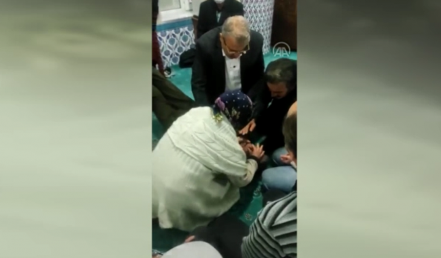 Namazda fenalaştı, belediye başkan müdahale etti