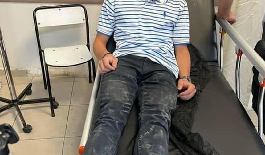 Başıboş köpeğin saldırısına uğrayan motosikletli kurye yaralandı