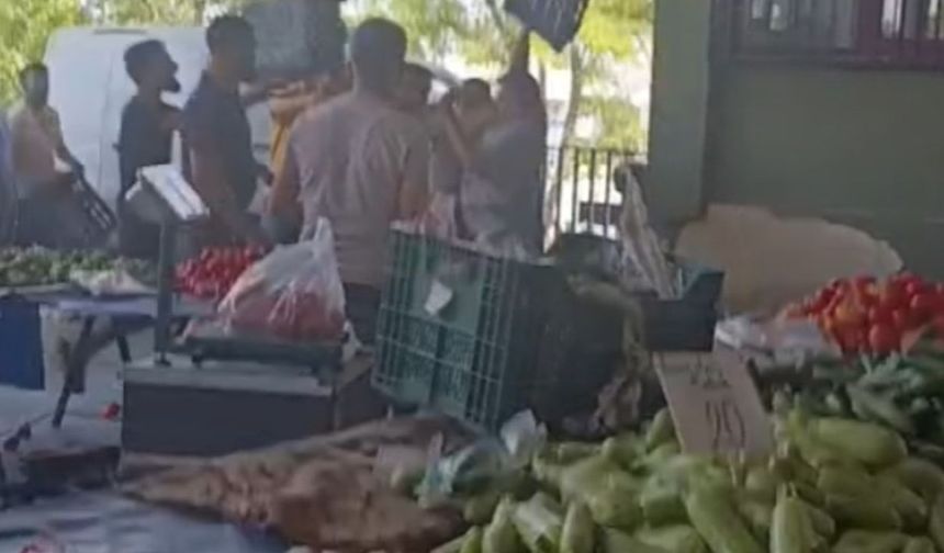 Gaziantep’te pazarcılar arasında kavga: 4 yaralı