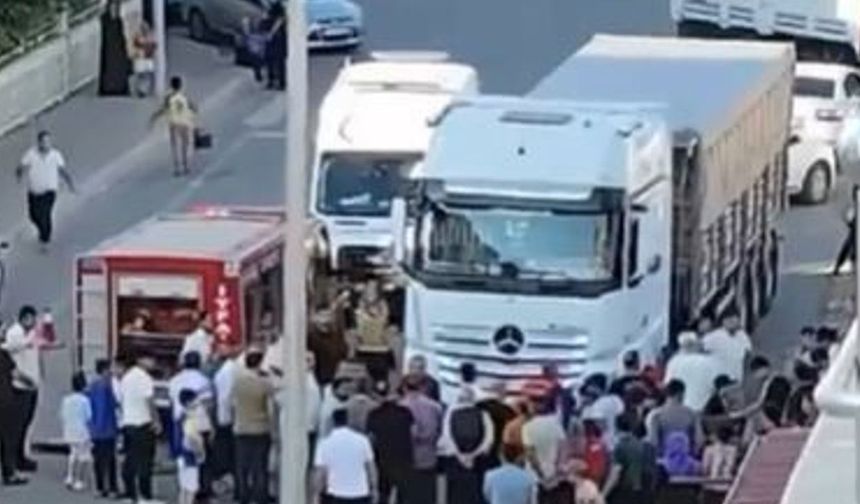 Siverek’te tırın çarptığı yaşlı kadın ağır yaralandı